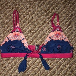 Boho bathing suit top